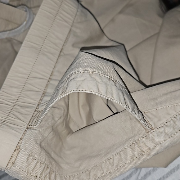 Standard James Perse Beige High Rise Drawstring Pants Size 5 - Picture 5 of 7